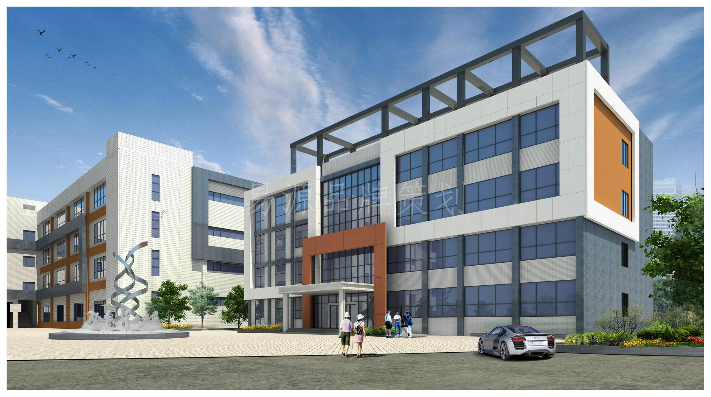 工業園設計|工業園規劃設計|易源工業園設計案例