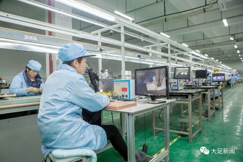 大足工業園區 八成機器人運行的智能化工廠