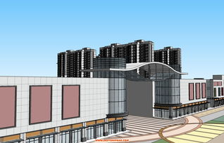 工業園區改建小商品市場加還遷住宅 SketchUp模型庫應用與資源獲取指南